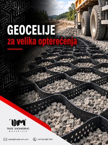 Geocells za velika loads