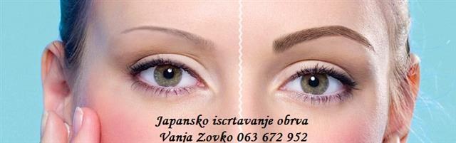 Japansko iscrtavanje obrva