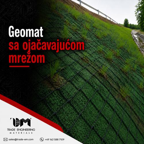 Geomreža sa armaturnom mrežom