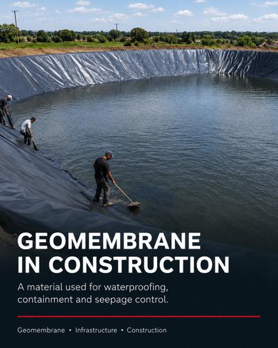 Geomembrana u građevinarstvu