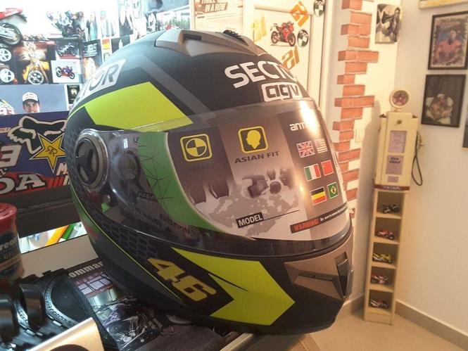 Ful-face kaciga SECTOR AGV replika L