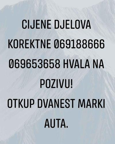 Polovni djelovi cijene korektne