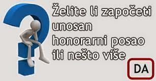 KONKURS ZA POSAO- ZARADITE NA INTERNETU