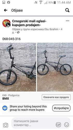 Biciklo BMX
