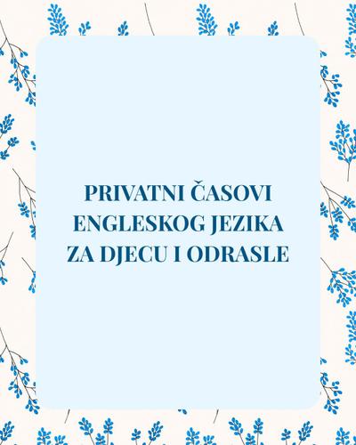 Privatni online časovi engleskog jezika