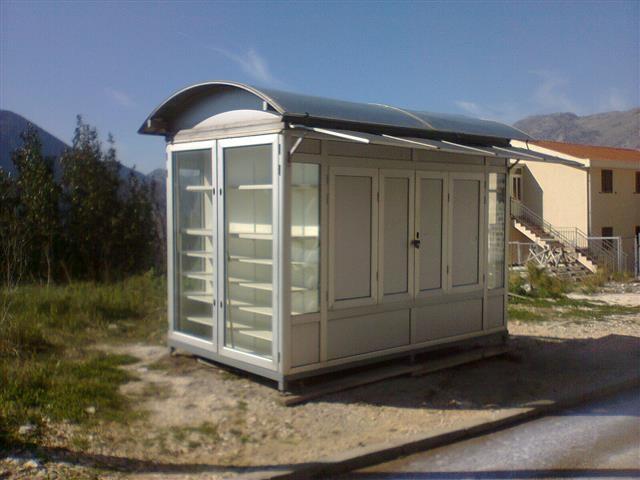 Aluminijumski kiosk 8m2