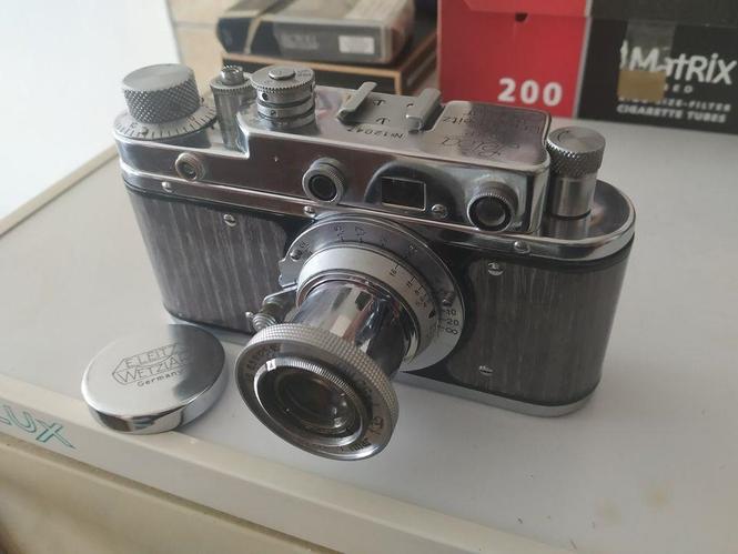 ANTIKVITET  !!!STARI NEMACKI FOTOAPARAT IZ RATA ,,LEICA,,. P
